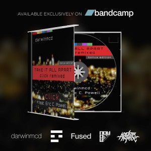 Darwinmcd + Eric C.  Powell sur LRdR avec le titre Click (7" Ruby Red Fused Remix)
