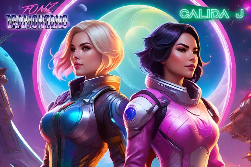 Cosmic Glow le nouveau Fonz Tramontano & Calida J sur LRdR