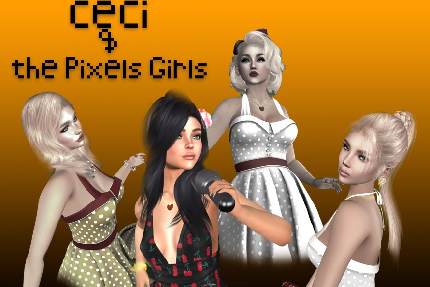 ceci & the pixels girls en découverte sur LrDR avec le titre 4 jolies filles radio edit