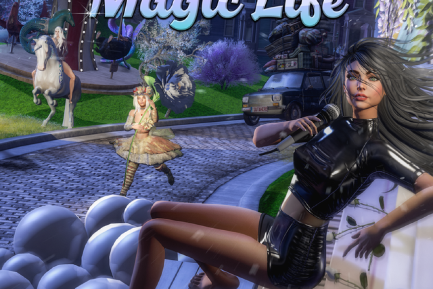 Ceci & the Pixels Girls nouveau titre sur LRdR  Magic Life